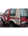 Rear corner guard fitted to a Suzuki SJ, side view