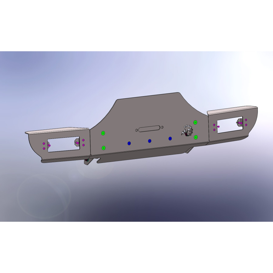 Paraurti anteriore Suzuki verro Mod.A1