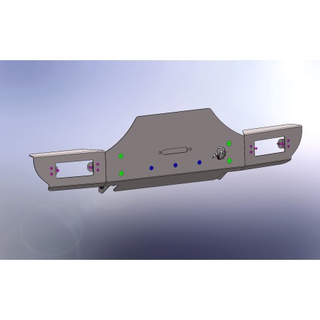 Paraurti anteriore Suzuki verro Mod.A1
