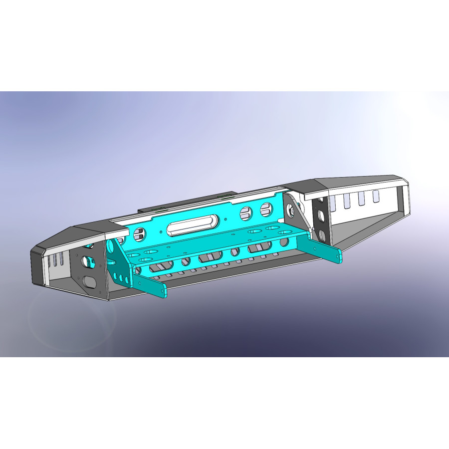 Paraurti anteriore Tech-V1 Mercedes 463