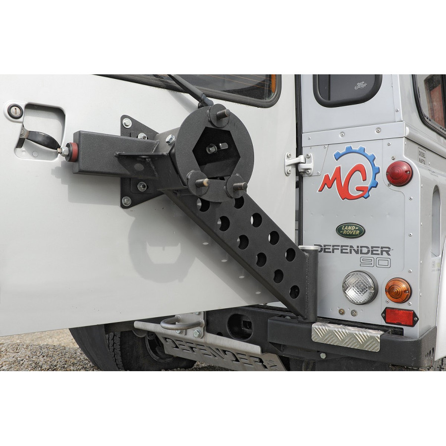 Cancello porta ruota Defender