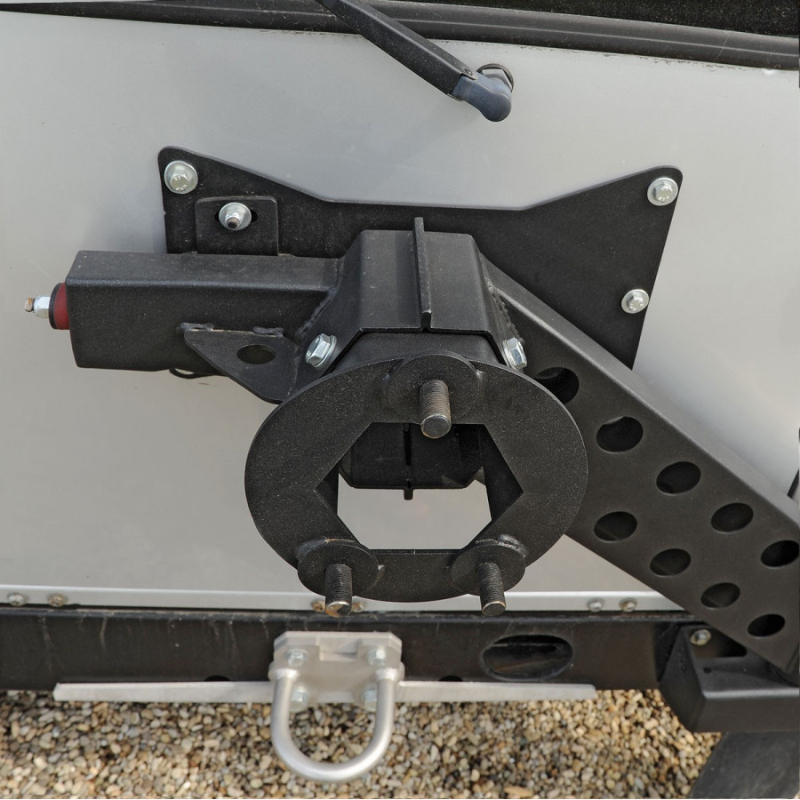 Cancello porta ruota Defender