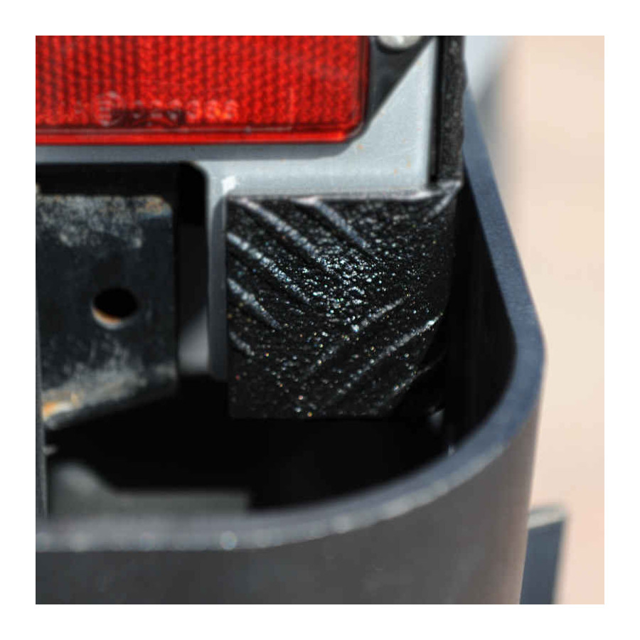 Kit Protezioni Cantonali Posteriori Defender 90/110 | Alluminio 3 mm