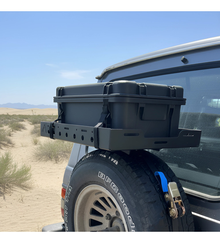 Piattaforma per Ruota di Scorta Overland in Acciaio | Made in Italy, EU