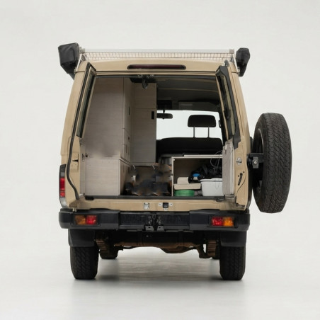 Cancello Portaruota per Toyota Land Cruiser 76 / 78 Series (2007+) | MG Off Road