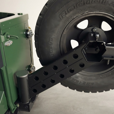 Cancello portaruota Land Rover Defender Pickup 90/110 (1983-2016)