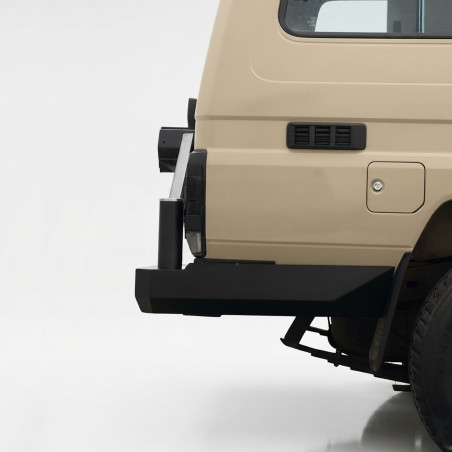 Paraurti Posteriore con Cantonali Allungati per Toyota Land Cruiser 76 / 78 Series (2007+) | MG Off Road