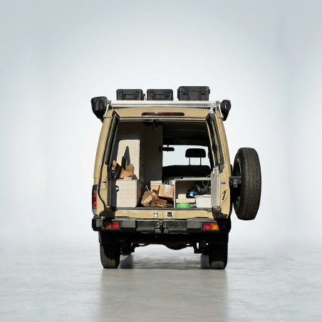 Paraurti Posteriore con Cantonali Allungati per Toyota Land Cruiser 76 / 78 Series (2007+) | MG Off Road