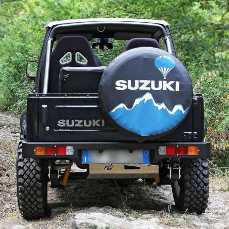 Paraurti Posteriore Suzuki Samurai SJ 410/413 | Acciaio 4 mm