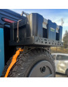 Piattaforma per Ruota di Scorta Overland in Acciaio | Made in Italy, EU